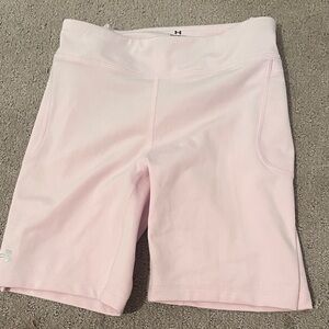 Under Armour Women's Light Pink Athletic Shorts
